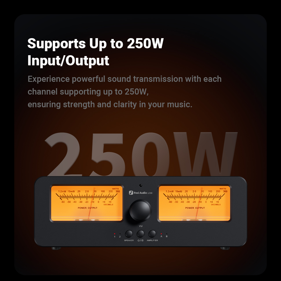 Fosi Audio LC30 Amplifier Speaker Switcher - Image 5