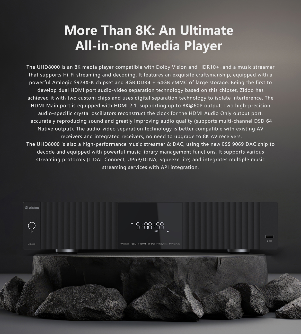 Zidoo UHD8000 - Image 5