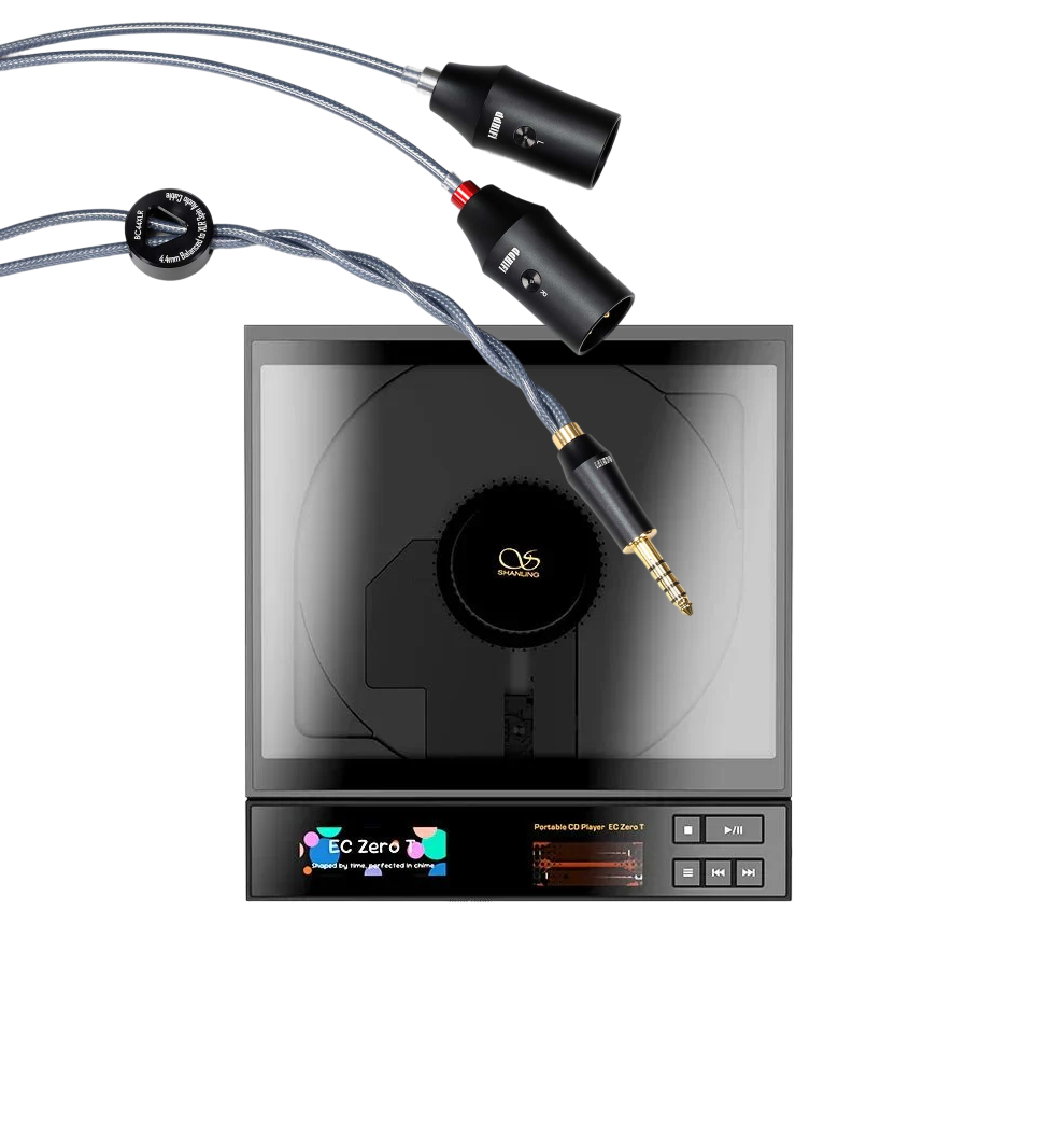 Shanling EC Zero T + 95cm ddHiFi BC44XLR 4.4mm Balanced to XLR